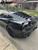 2014-2019 Chevy Corvette Classic Side Window Louvers Pair