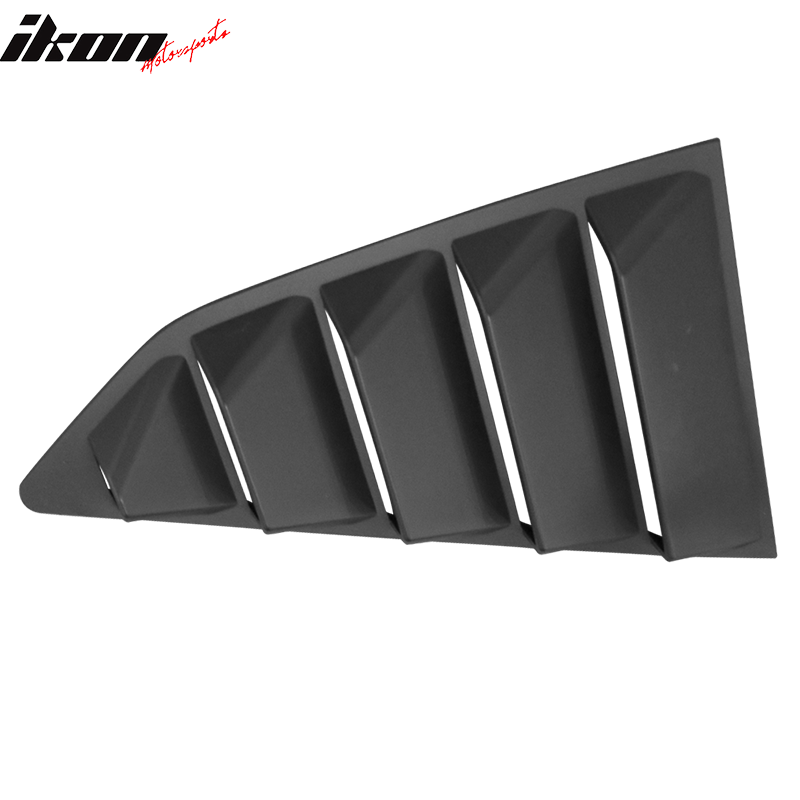 2014-2019 Chevy Corvette C7 Classic Style Side Rear Window Louvers ABS