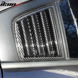 2011-2023 Dodge Charger V1 Side & Rear Window Louver Cover CF Print