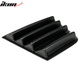 2011-2023 Dodge Charger Unpainted Rear Window Louver Side Vent ABS PP