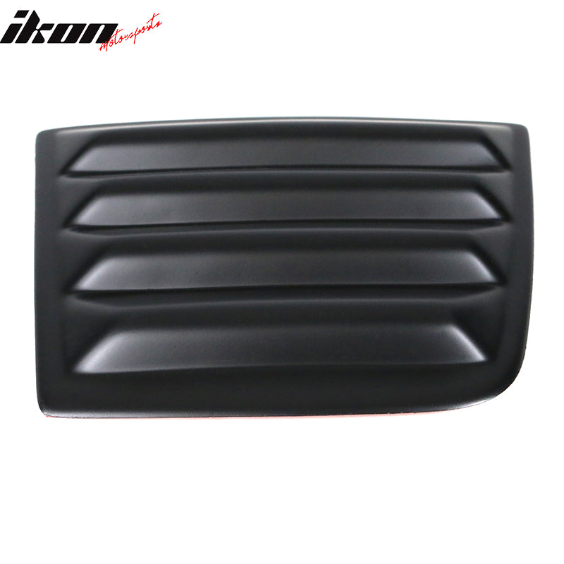 2011-2023 Dodge Charger Black Rear Window Louver Side Quarter Scoop
