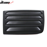 2011-2023 Dodge Charger Black Rear Window Louver Side Quarter Scoop