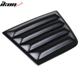 2011-2023 Dodge Charger Black Rear Window Louver Side Quarter Scoop