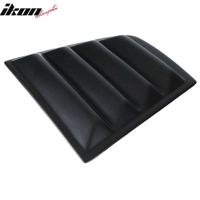 2011-2023 Dodge Charger Black Rear Window Louver Side Quarter Scoop