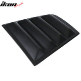 2011-2023 Dodge Charger Black Rear Window Louver Side Quarter Scoop
