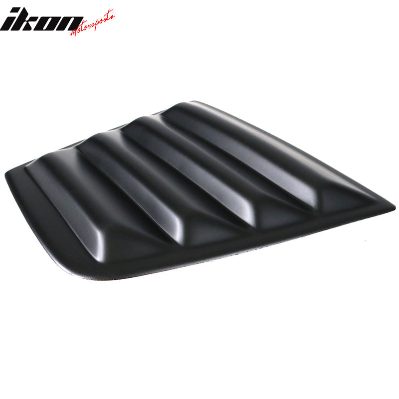 2011-2023 Dodge Charger Black Rear Window Louver Side Quarter Scoop