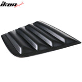 2011-2023 Dodge Charger Black Rear Window Louver Side Quarter Scoop