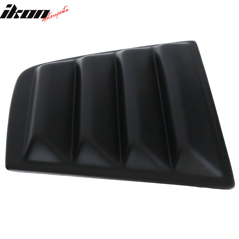 2011-2023 Dodge Charger Black Rear Window Louver Side Quarter Scoop