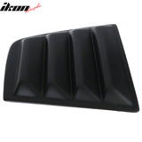 2011-2023 Dodge Charger Black Rear Window Louver Side Quarter Scoop