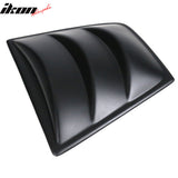 2011-2023 Dodge Charger V3 Style Matte Black PP Window Louver Scoops