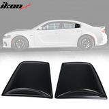 2011-2023 Dodge Charger V4 Style Side Window Louvers Scoop Cover PP
