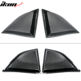2008-2023 Dodge Challenger XE Style CFL Rear Side Window Louver Scoops