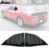 2008-2023 Dodge Challenger XE V2 Style Side Window Louver Scoop PP