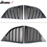 2008-2023 Dodge Challenger XE V2 Style Rear Side Window Louver PP PU