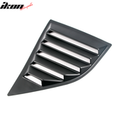 2008-2023 Dodge Challenger XE V2 Style Rear Side Window Louver PP PU
