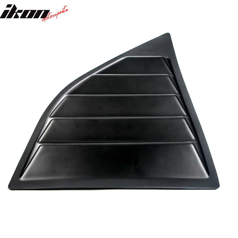 2008-2023 Dodge Challenger XE V2 Style Rear Side Window Louver PP PU