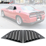 2008-2023 Dodge Challenger XE V2 Style Rear Side Window Louver PP PU