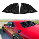 2008-2023 Dodge Challenger XE V3 Style Side Window Louver Scoop PP