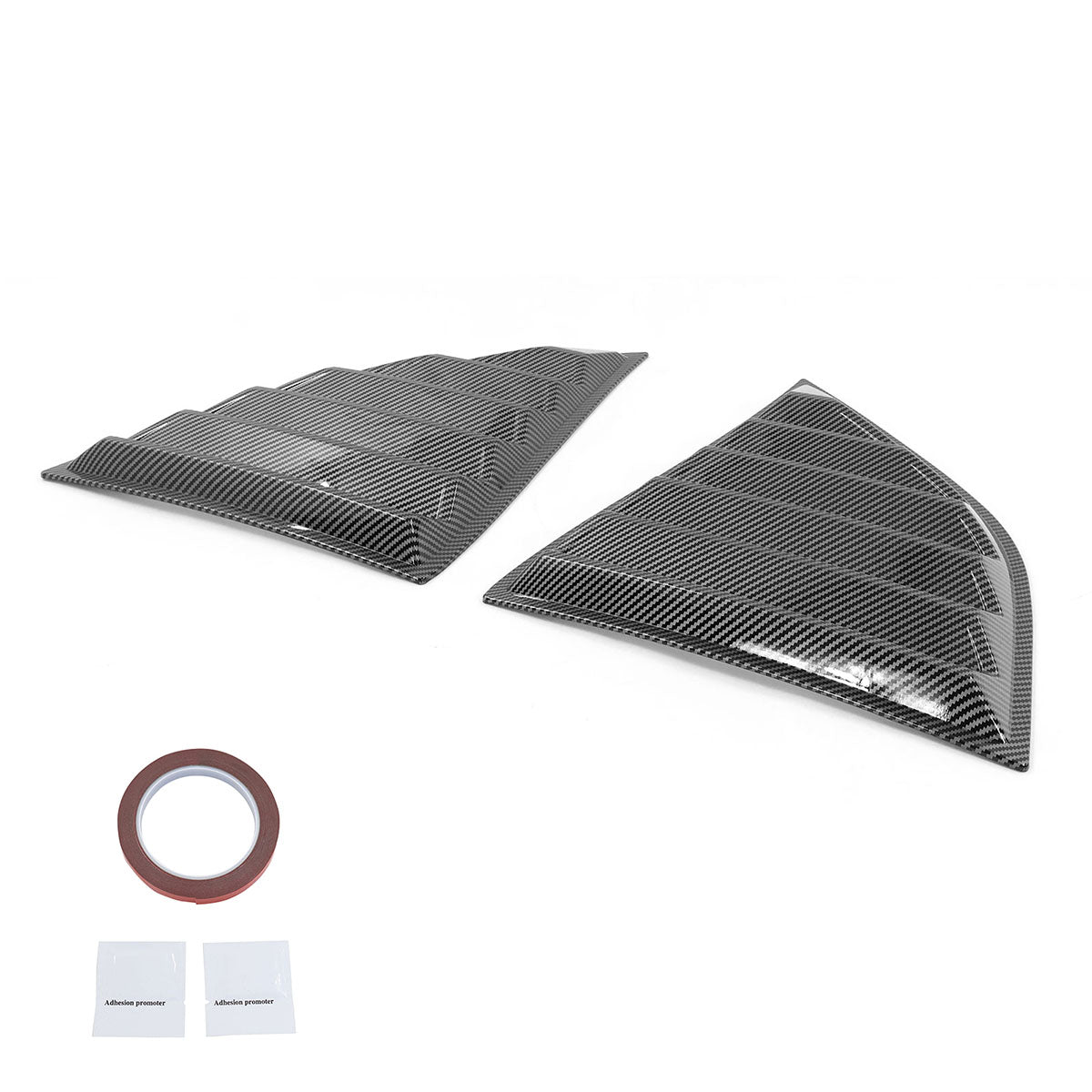 2008-2023 Dodge Challenger XE V4 Side Window Louvers PP