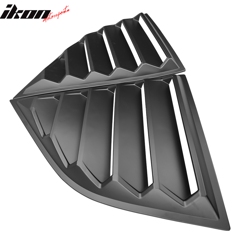 2008-2023 Dodge Challenger XE V4 Side Window Louvers PP
