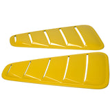 2005-2009 Ford Mustang V6 Side Quarter Window Louvers Windshield Cover