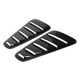 2005-2009 Ford Mustang V6 Side Quarter Window Louvers Windshield Cover