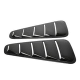 2005-2009 Ford Mustang V6 Side Quarter Window Louvers Windshield Cover