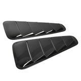 2005-2009 Ford Mustang V6 Side Quarter Window Louvers Windshield Cover