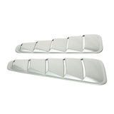 2005-2009 Ford Mustang V6 Side Quarter Window Louvers Windshield Cover