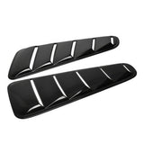 2010-2014 Ford Mustang Side Window Louvers Sun Shade Cover Windshield