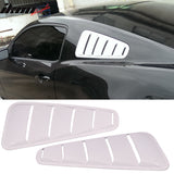 2010-2014 Ford Mustang Side Window Louvers Sun Shade Cover Windshield