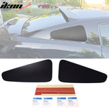 2010-2014 Ford Mustang GT350 Style Rear Window Louver Covers Guard ABS