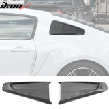 2010-2014 Ford Mustang 2DR IKON Rear Quarter Window Louver