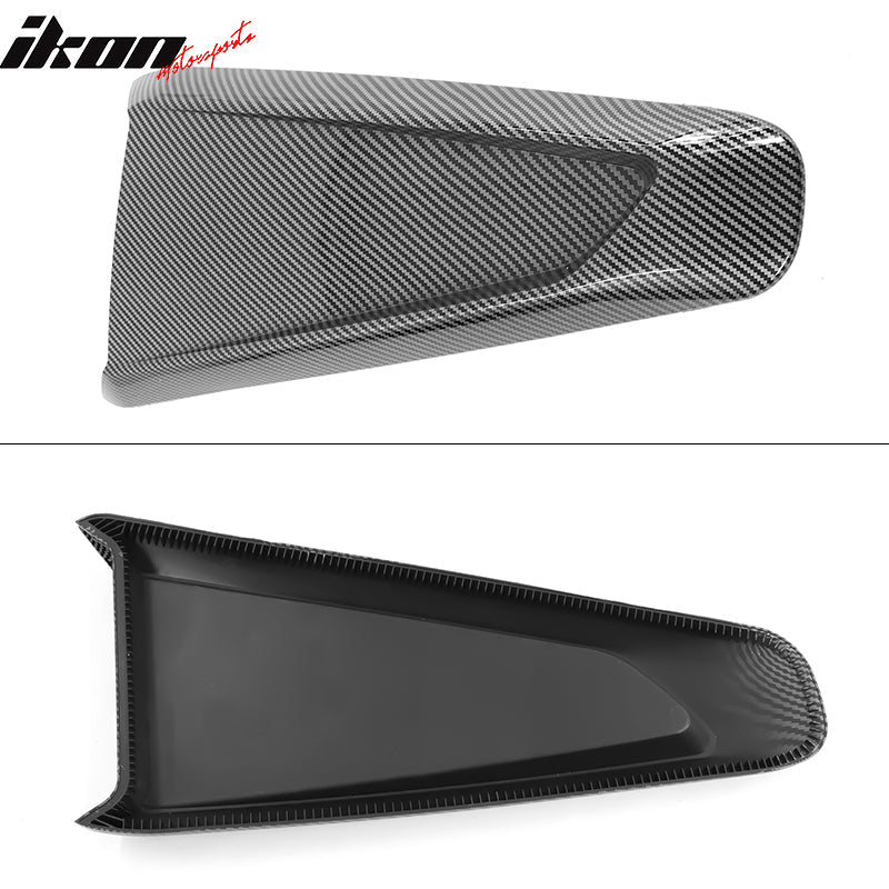 2010-2014 Ford Mustang 2DR IKON Rear Quarter Window Louver