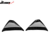 2010-2014 Ford Mustang 2DR IKON Rear Quarter Window Louver