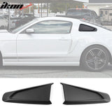 2010-2014 Ford Mustang 2DR IKON Rear Quarter Window Louver