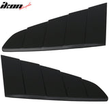 2015-2023 Ford Mustang Coupe V Style Rear Window Louver Side Vent ABS