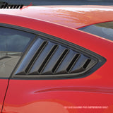 2015-2023 Ford Mustang Side Window Louvers Sun Shade Cover Windshield