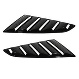 2015-2023 Ford Mustang Side Window Louvers Sun Shade Cover Windshield