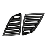 2015-2023 Ford Mustang Side Window Louvers Sun Shade Cover Windshield