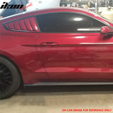 2015-2023 Ford Mustang Side Window Louvers Sun Shade Cover Windshield