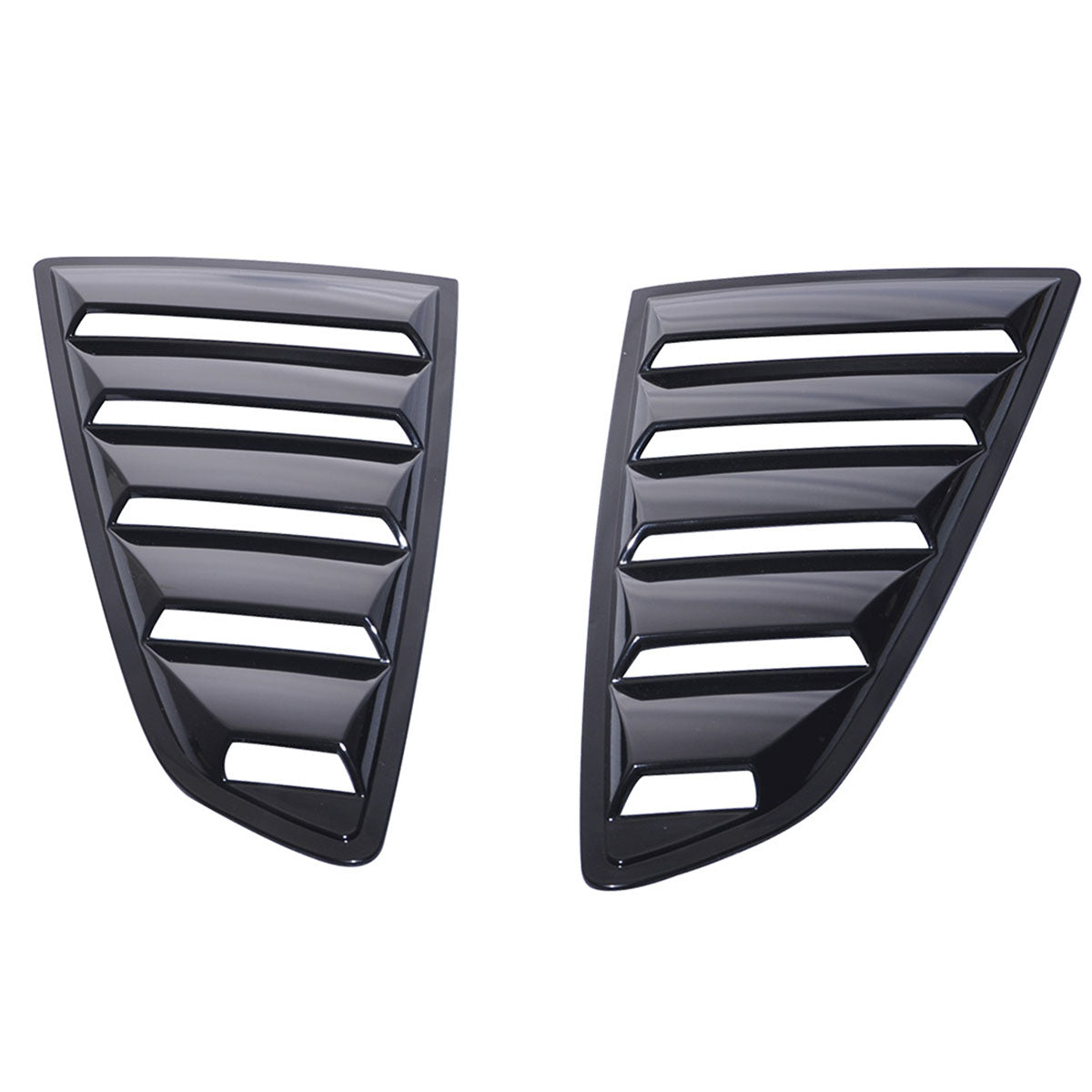 2015-2023 Ford Mustang Side Window Louvers Sun Shade Cover Windshield