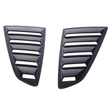 2015-2023 Ford Mustang Side Window Louvers Sun Shade Cover Windshield