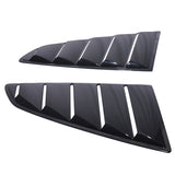 2015-2023 Ford Mustang Side Window Louvers Sun Shade Cover Windshield