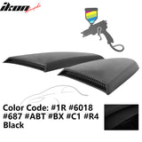 2015-2023 Mustang R Style Side Quarter Window Louver PU Painted