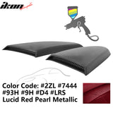 2015-2023 Mustang R Style Side Quarter Window Louver PU Painted