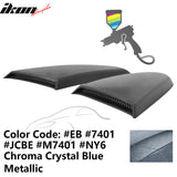 2015-2023 Mustang R Style Side Quarter Window Louver PU Painted