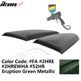 2015-2023 Mustang R Style Side Quarter Window Louver PU Painted