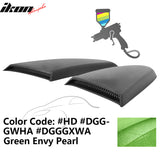 2015-2023 Mustang R Style Side Quarter Window Louver PU Painted