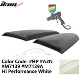 2015-2023 Mustang R Style Side Quarter Window Louver PU Painted